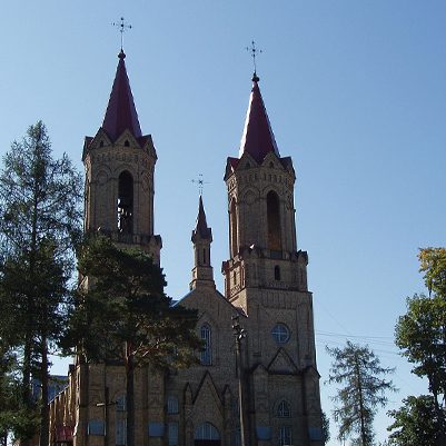 Касцёл Іаана Хрысціцеля, Лаварышкі